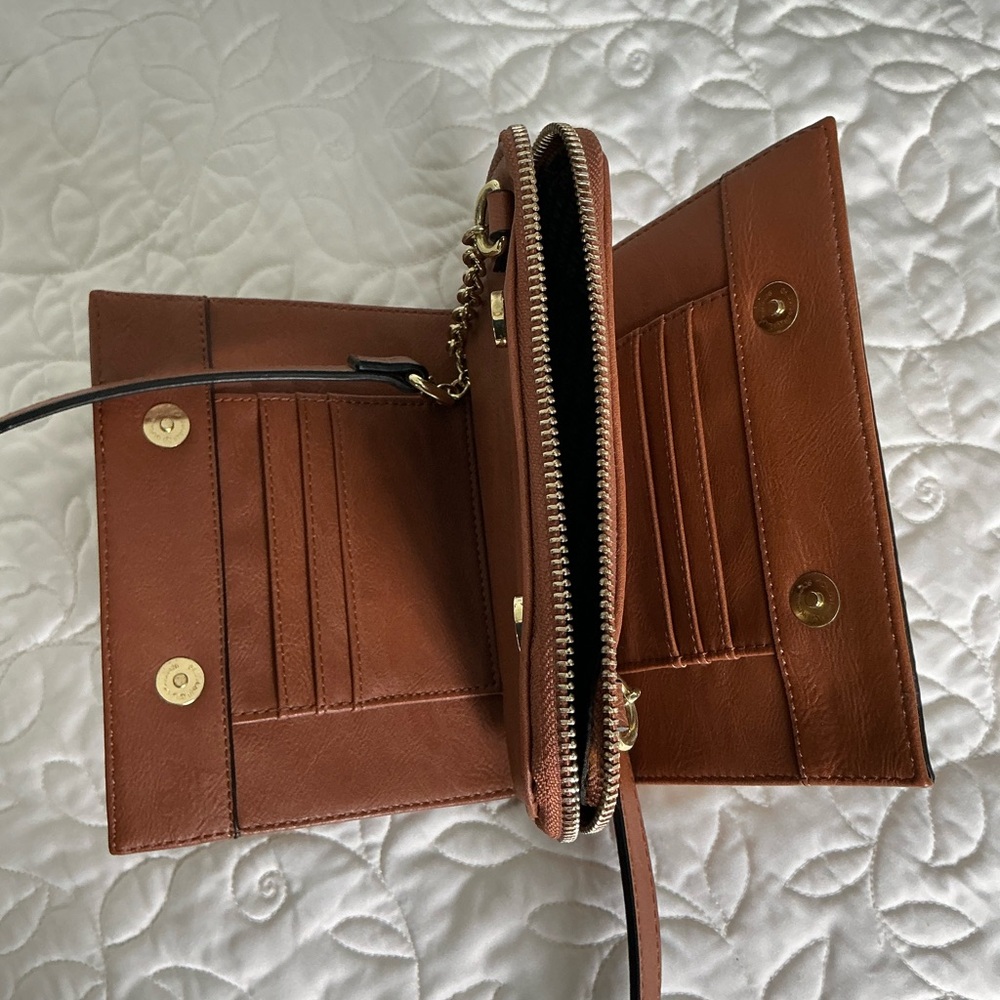 Steve Madden Tan CORK Crossbody Bag with Adjustable Strap